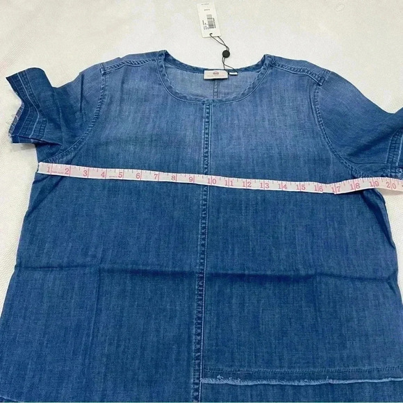 AG ADRIANO GOLDSCHMIED TAWNY RAW 100% Cotton Size Small‎ Turbulence - Picture 8 of 8